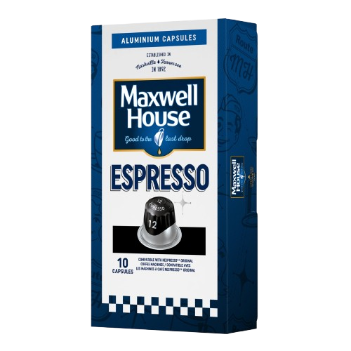 ماكسويل هاوس قهوة إيسبريسو  12   10 كبسولات  52 غ